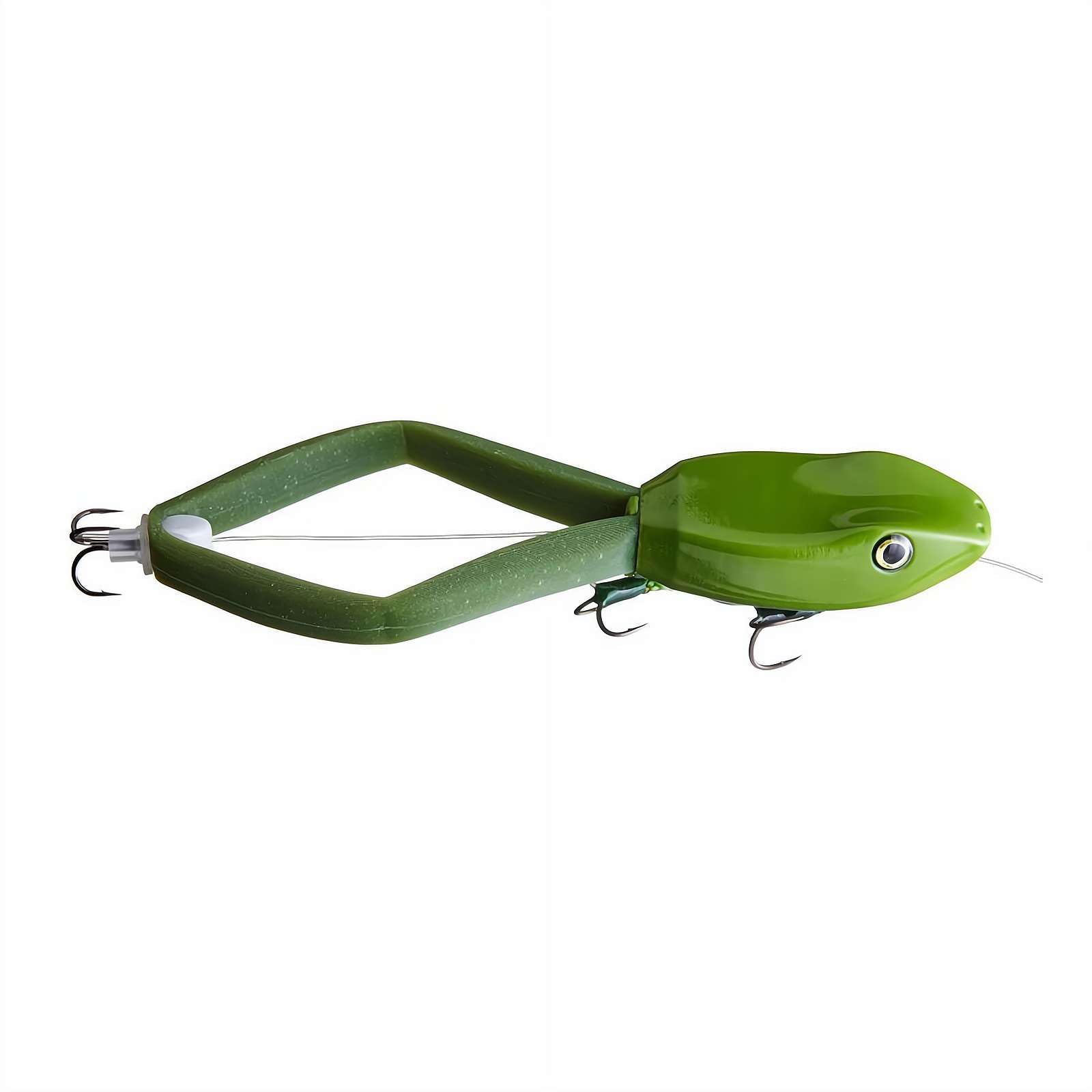 Frog Bait,Soft Hollow Body Weedless Frog for Bass Fishing and Trout Weedless Realistic Bait Frog Lure Freshwater with Sharp Hooks Lures and Double Propellers Feet for Bass Trout Pike Snakehead