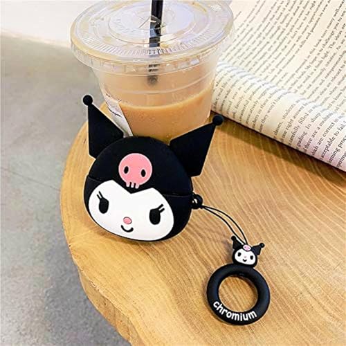 Image of YODI Case Cover for Airpods Pro|Pro 2|Airpods Pro 3|Airpods 4 Pouch, Silicone Cases with Cleaner Kit 360 Drop Protection,Shock-Resistant ((Black White Kitty), Airpods Pro /Pro 2)