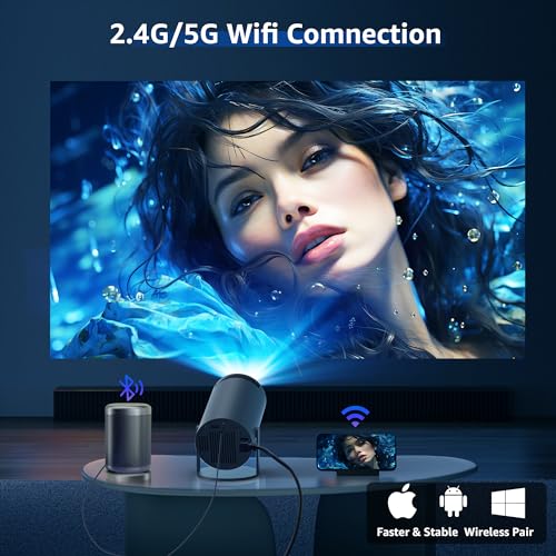 Aubor HY300 Mini Projector With Android Tv 11.0 thumb #4