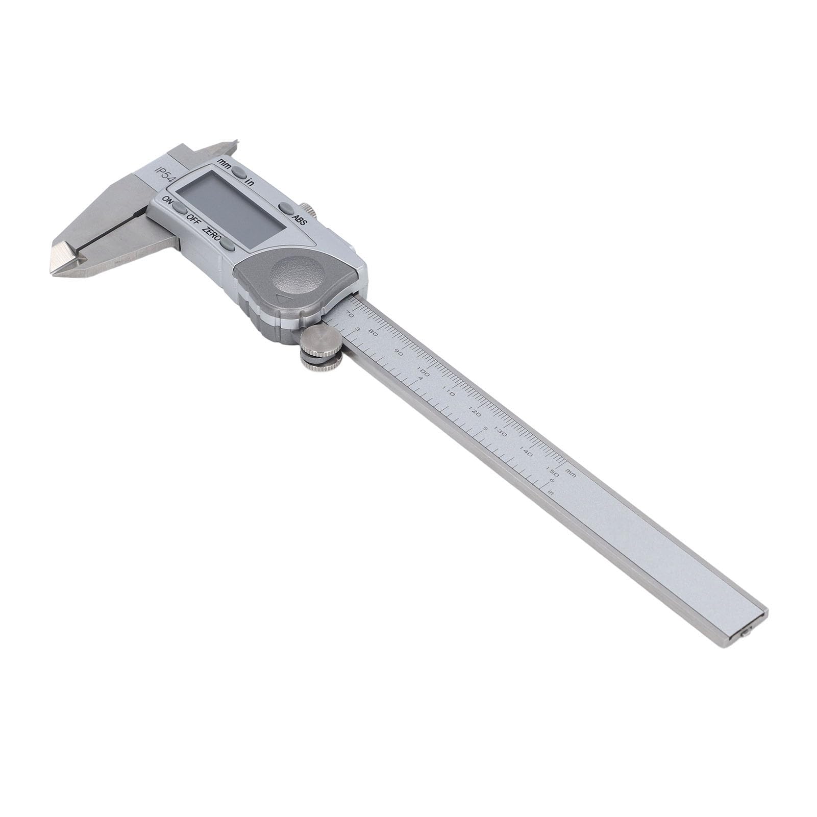 Herramienta de Medición de Calibrador Digital IP54 Resistente Al Agua, Precisa y Duradera para Mediciones de Precisión en Taller, Acero Inoxidable de 0-6 Pulgadas/0-150 Mm