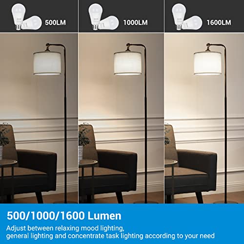 Dewenwils 3-Way Led Light Bulbs, 40/60/100W Equivalent, A19 Led Bulbs, 5000K Daylight White Glow, E26 Medium Base, 500/1000/1600Lm Bright Light Bulbs, Non-Dimmable, Etl Listed, 4-Pack #TOP3