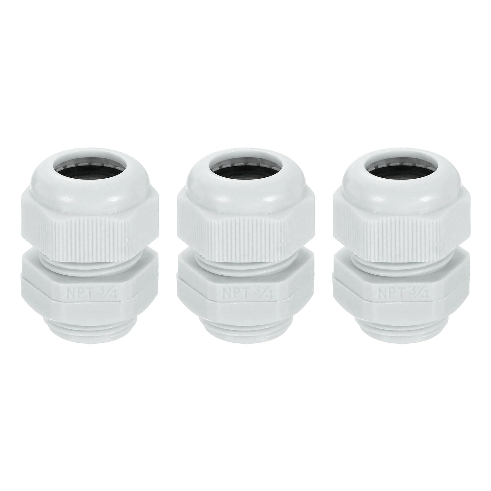 Prensaestopas de nailon NPT de 3/4 para proteger cables en instalaciones de iluminación exterior