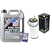 Produktbild QR-PARTS 69404756 Filter Set Inspektionspaket 5 Liter Liqui Moly Motoröl Top Tec 4600 5W-30 SCT Germany Ölfilter