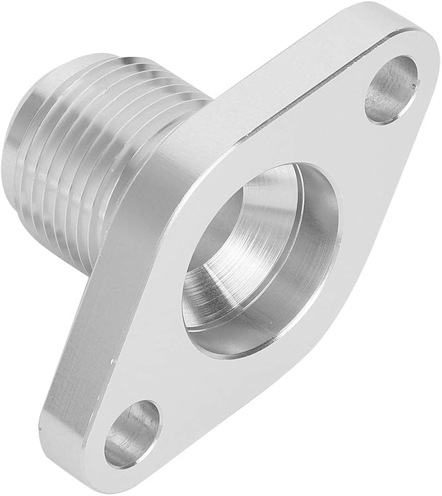 Amazon.com: 12 AN Turbo Oil Drain Return Flange T3 T4 T3/4 T04