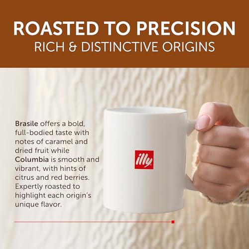 Image of illy Coffee K-Cup Pods Variety Pack, 10 Count, 6 Pack