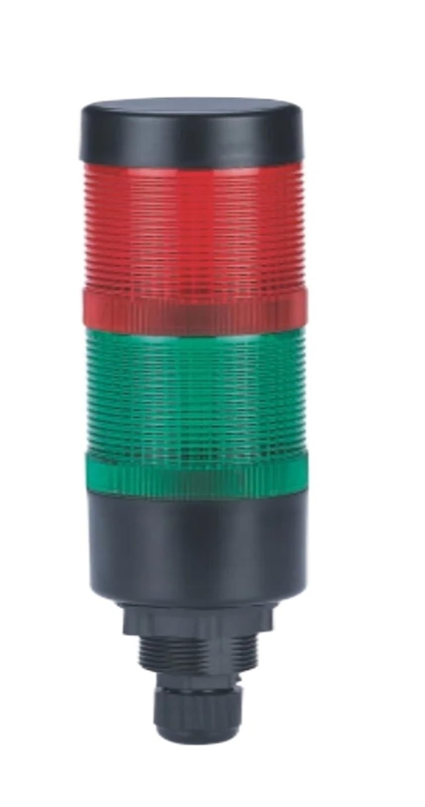 Torretta di segnalazione a LED da 40 mm Luce continua o luce continua con cicalino (YWJD-40A/D/2/RG/da 24 V a 220 V)