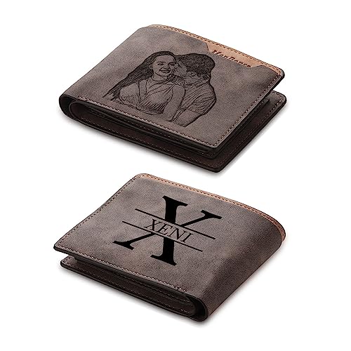La Mejor Selección de dia del padre regalos personalizados para comprar online. 45 Carteras personalizadas para hombres Carteras personalizadas con foto grabada Nombre Día del Padre Regalos personalizados para hombres Papá Esposo Novio Hijo Cartera para Hombre...
