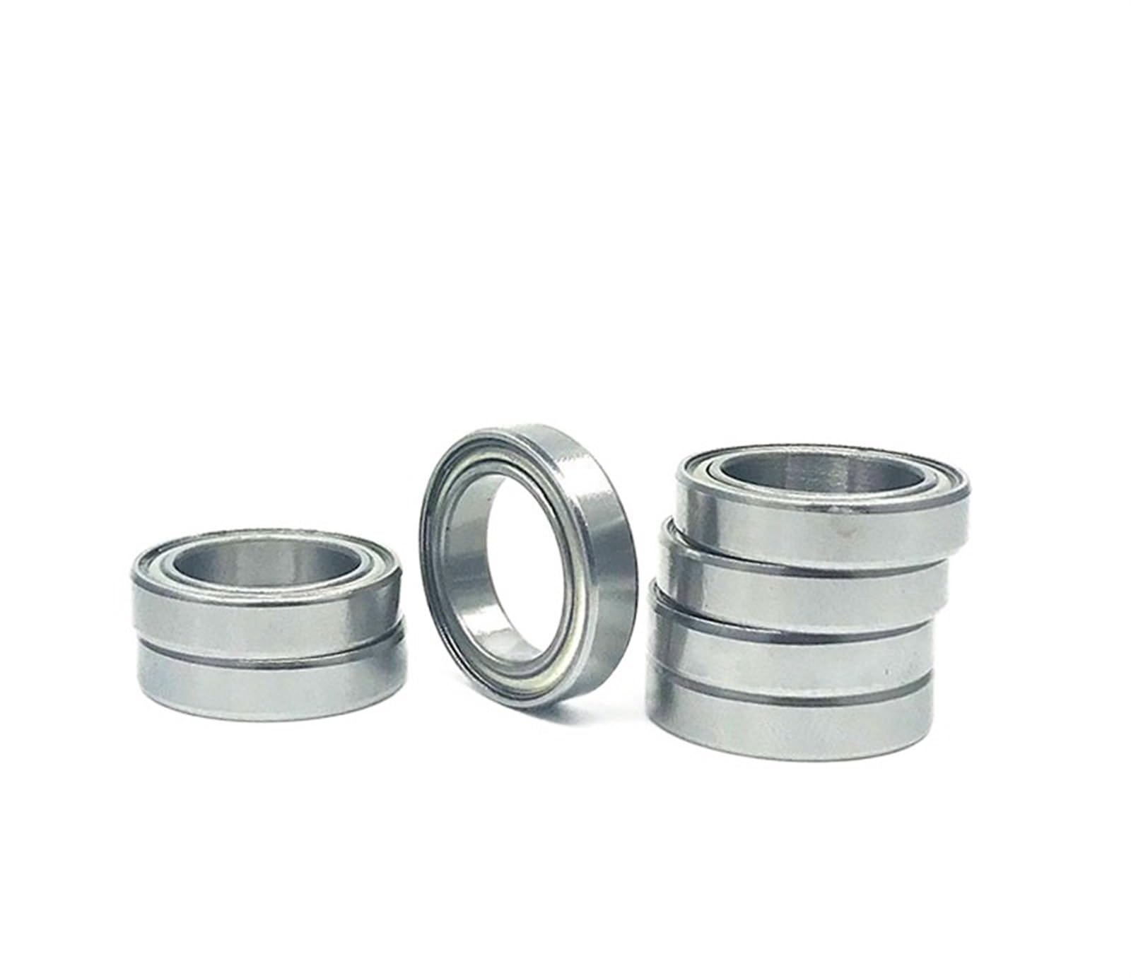 Rodamientos de Bolas sellados de Goma Doble 100PCS 6701ZZ 12x18x4mm Rodamientos de Bolas de sección Delgada