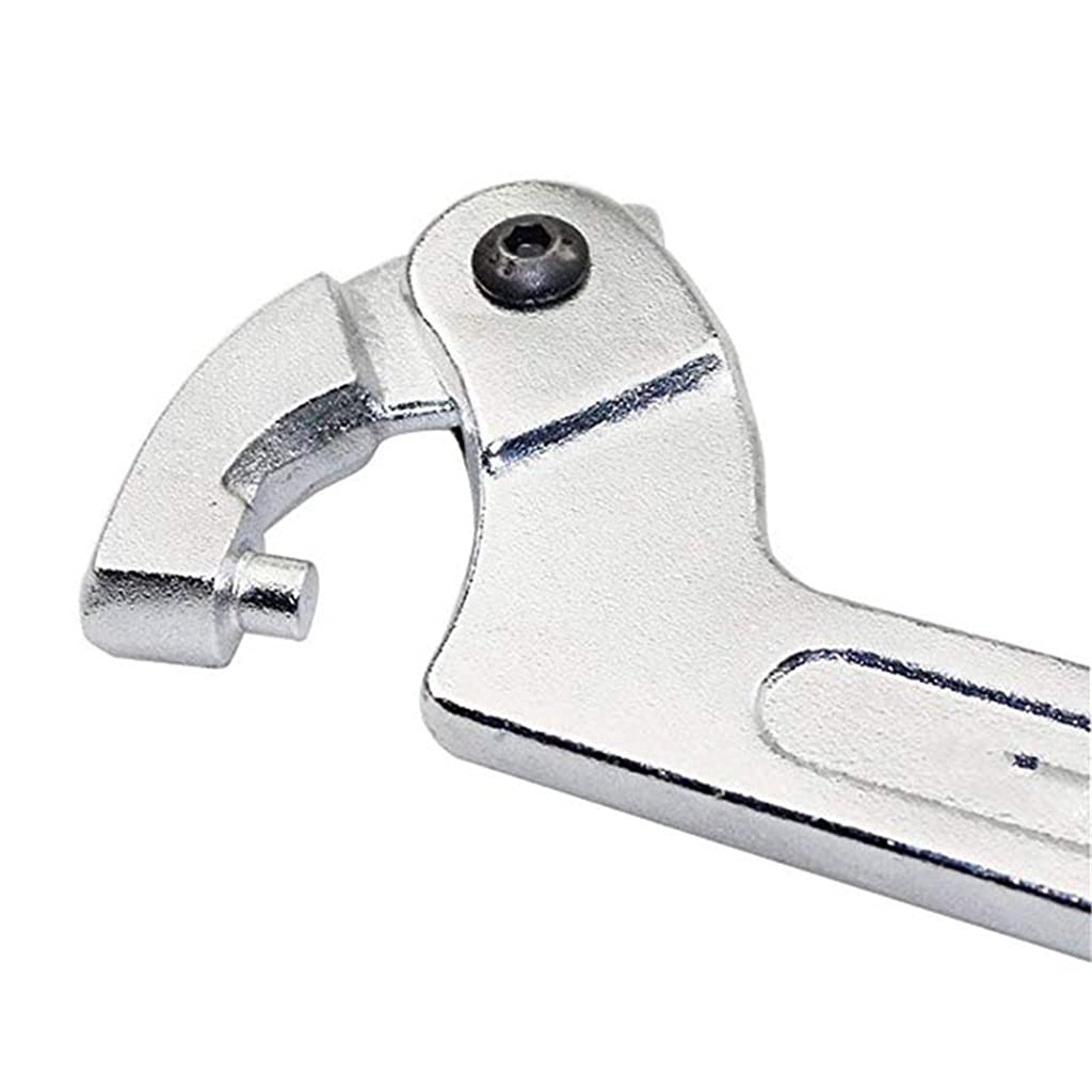 Klucz nastawny, 3/4 "19-51mm nastawny klucz hakowy C klucz narzędziowy chromowo-wanadowy ze skalą kluczowe narzędzia ręczne do nakrętek śruby