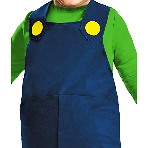 Disguise Nintendo Super Mario Brothers Luigi Boys Toddler Costume3