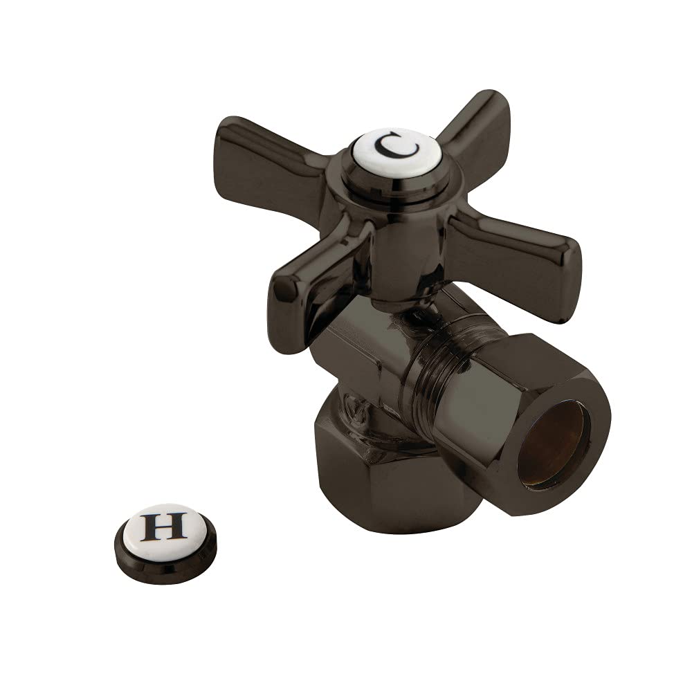 Vanne d'arrêt Kingston Brass CC44405ZX bronze huilé 1/2 FIP