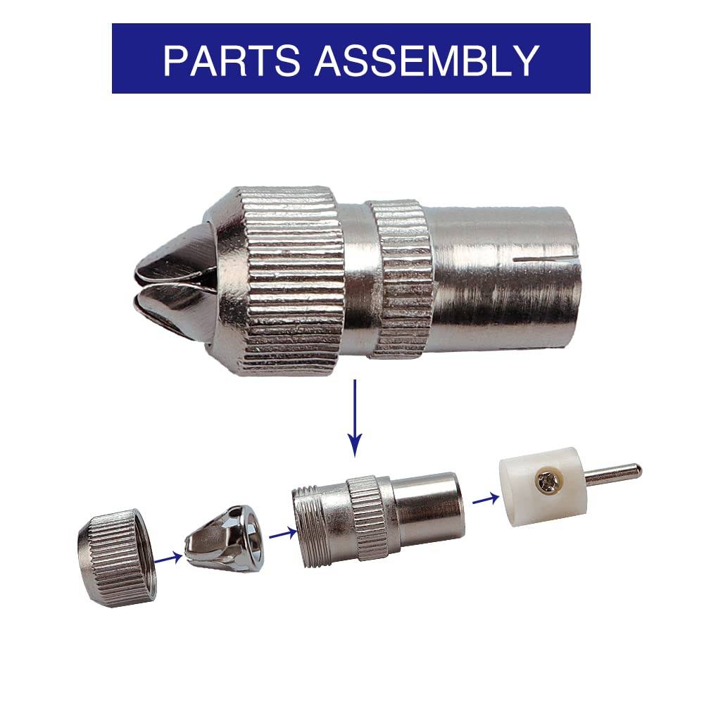 Conecto Adattatore Per Antenna, Spina IEC Su Spina IEC, Adattatore Per - Foto 10