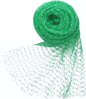 Requisite Needs 4m x 10m Green Garden Netting, Bird Netting Pond Plant Netting for Protecting Fruit Tree Vegetable Patch Flowers Crops Strawberry Pea and Bean.
