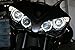 CCFL Demon Halo Angel Eyes Headlight Kit for Yamaha YZF R1 R6S 1998-2018