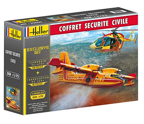 Preisvergleich Produktbild Heller 53009 - Modellbausatz Feuerlöschflieger 2 Modelle