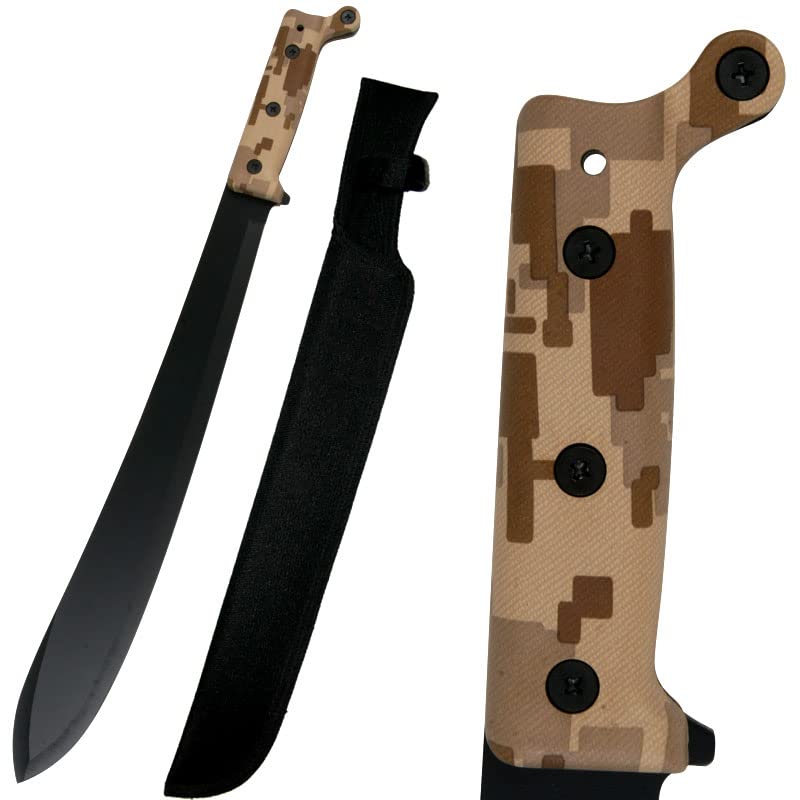 Full Tang Fixed Blade Jungle Machete Fantasy Zombie Hunting Sword Bolo Style BR