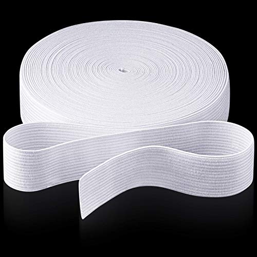 image for ZSOUUI Sewing Elastic Band 1 inch, Knit Elastic Band, Elastic Tape for