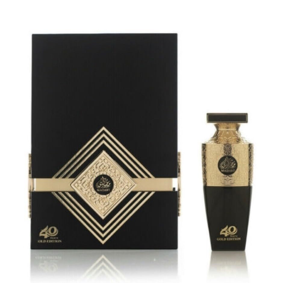 Luxury Gold Edition Eau De Parfum 100ml Rich Oriental Amber Scent Long Lasting Premium Fragrance for Men Women