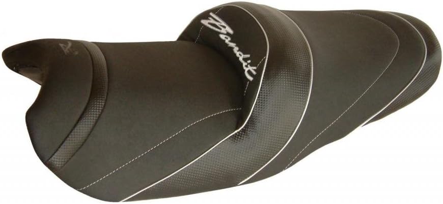 Top Sellerie Francja Deluxe komfortowe siedzenie podniesione z żelem do Suzuki Bandit GSF 600 1200 2000-2004#1523