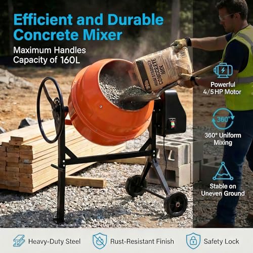 Muhub Electric Concrete Mixer