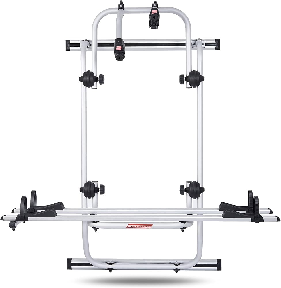 Porte-vélos arrière pour van et camping-car pour Ducato, Jumper et Boxer (aluminium)