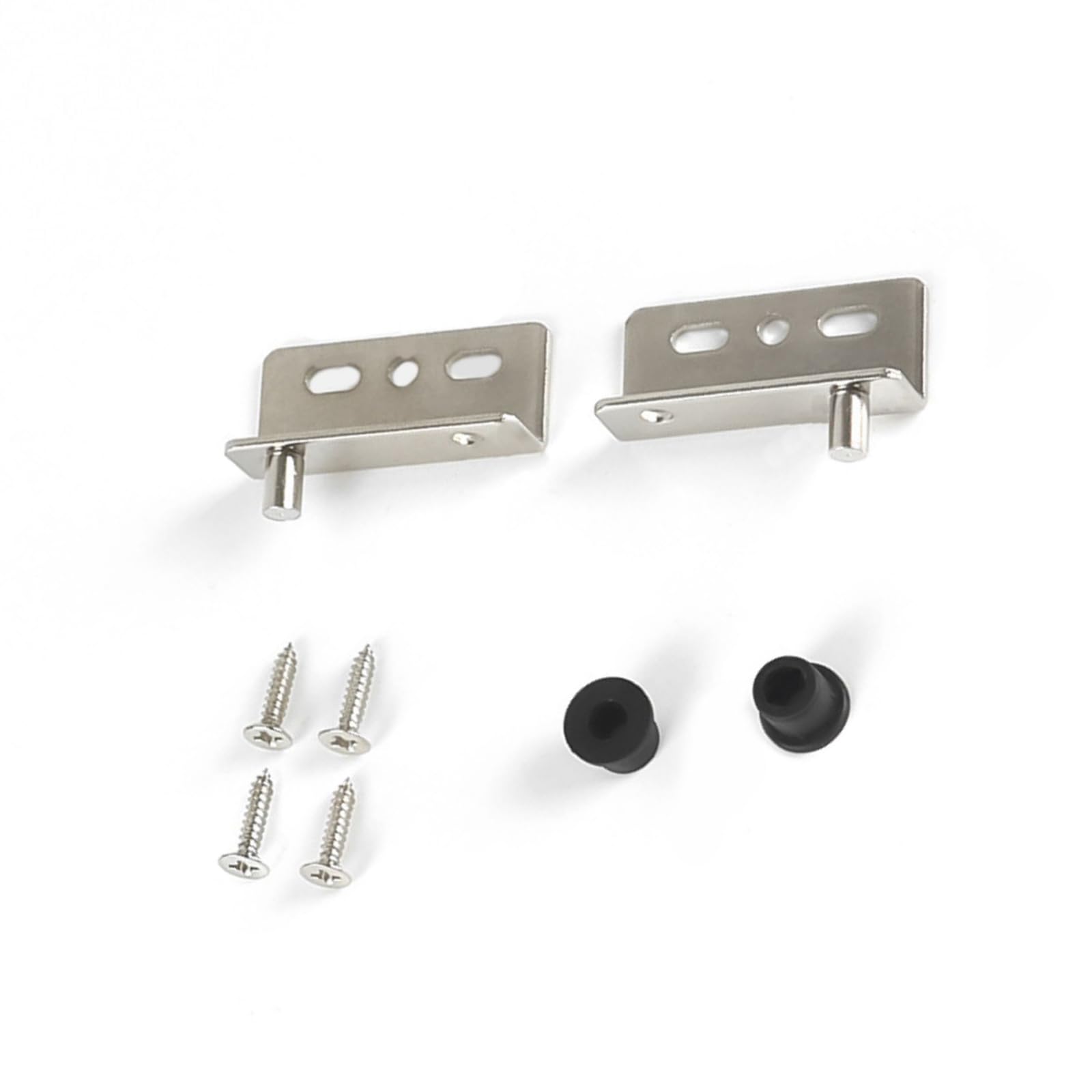 Tertioi Oh! Pivot Hinge Corner Cord Heavy Duty Hidden Shaft Door Hinge Bracket Wood Door Cabinet Hardware L Shaped Bracket