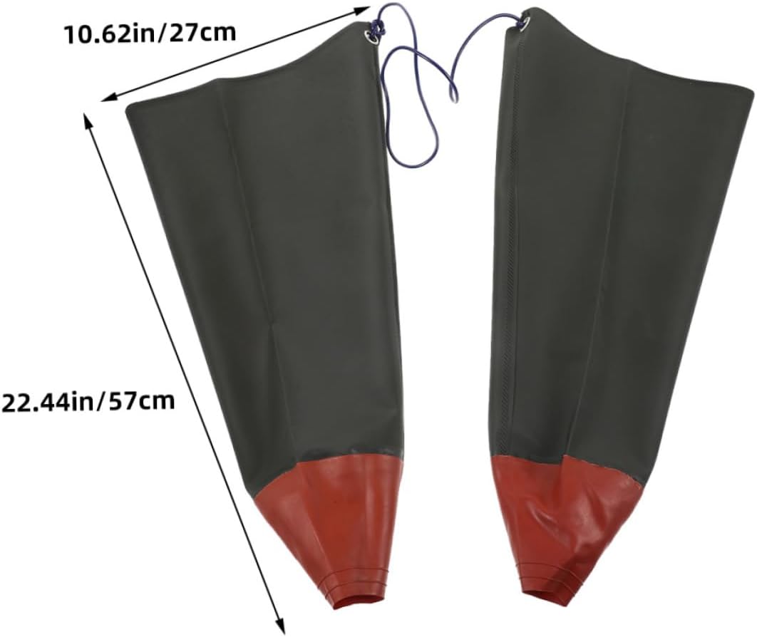 2 Pairs Long Arm Oversleeves Elbow Rubber Sleeves for Housework and Laundry Oil Resistant Protective Work Gloves for Full Forearm Coverage