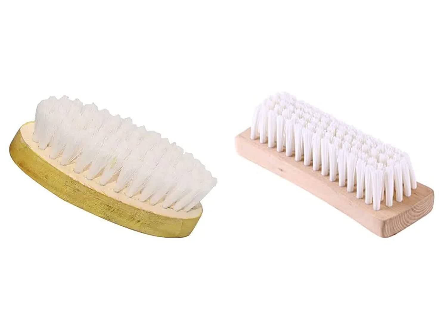 GIRLYZ Attire Multi-use Clothes Shoes Shine Brush Soft Bristles Laundry Cleaning Brush with Wooden Handle for Down Jackets and Coats (1Pcs Rectangle + 1Pcs Round Wooden Brush) (Set of 2) (B0B318T31N) Amazon Price History, Amazon Price Tracker