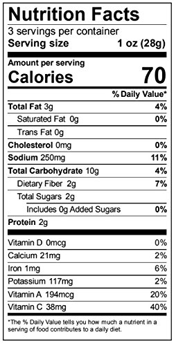 Miniatura 3 de Brad's Plant Based Chips vegetales orgánicos, queso cheddar, 3 unidades