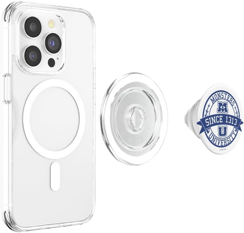 Disney Pixar Monsters University Logo Since 1313 PopSockets MagSafe PopGrip for iPhone
