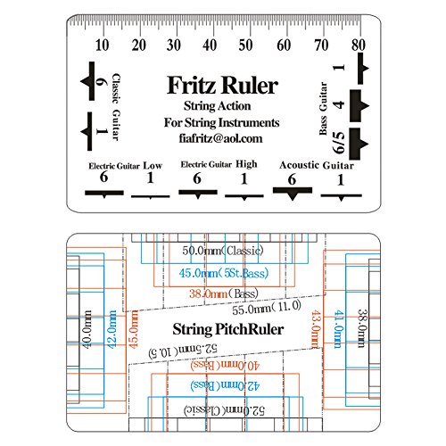 COCODE Guitar Repair Kit, Set of 15pcs Guitar Maintenance Tools with Guitar Needle File/String Action Ruler Gauge/String Winder and Cutter/Guitar Wrench for Guitar Ukelele Bass Stringed Instruments