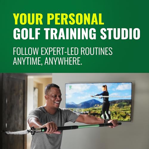 GolfForever Swing Trainer Plus – Golf Fitness & Training System for Strength, Flexibility & Swing Power – Includes 1-Year Membership & Premium Training Bar for Golf-Specific Workouts - Image 6