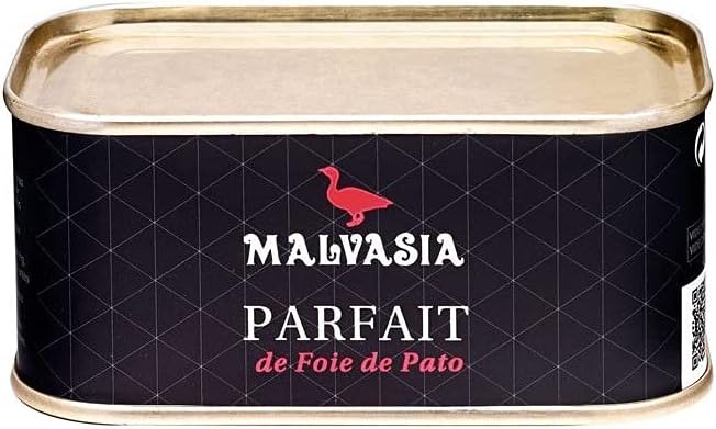 Malvasía parfait de foie de pato en lata