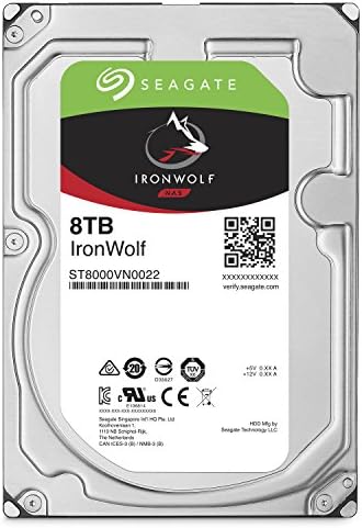 Seagate IronWolf 8TB NAS Hard Drive (ST8000VN002)