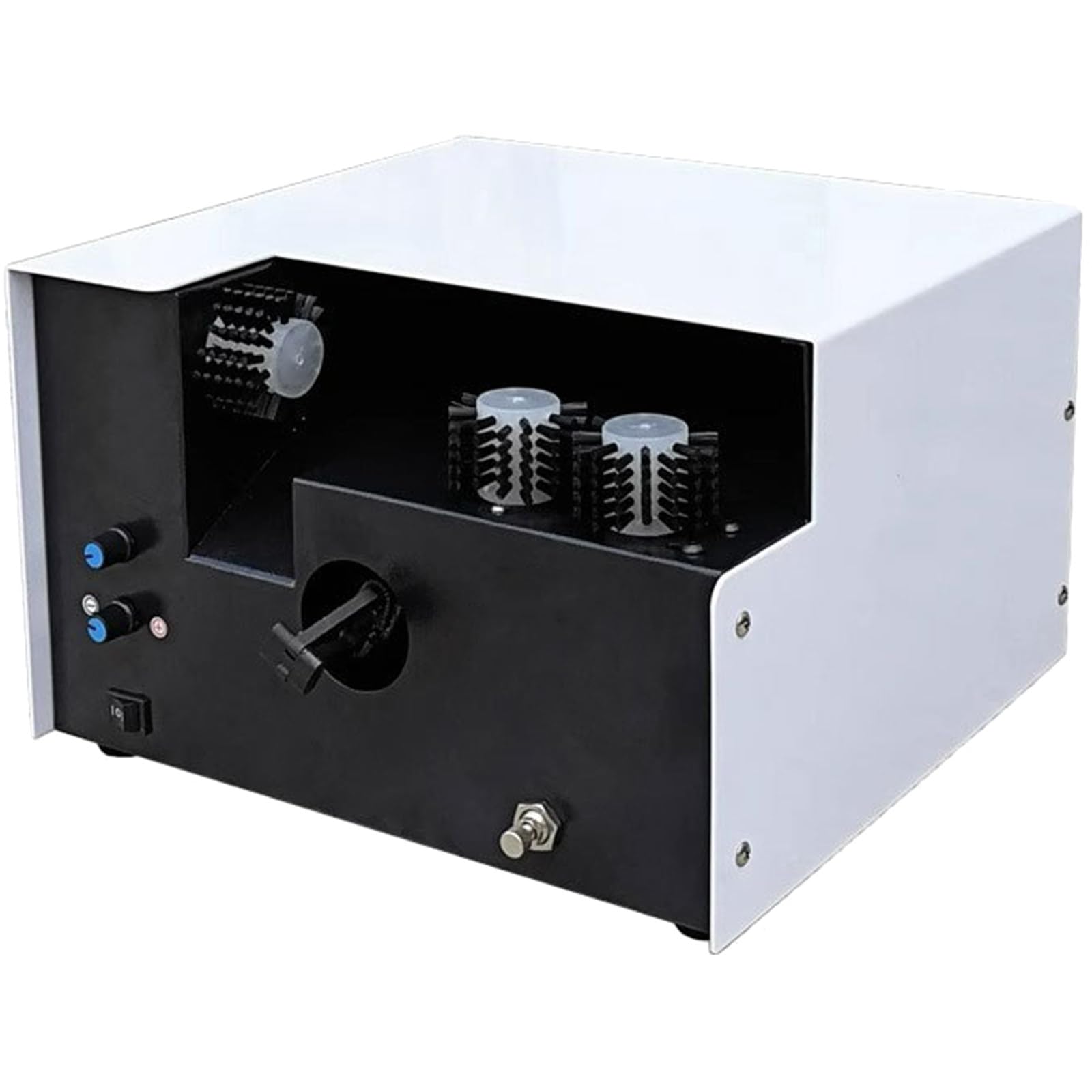 BITYCOW Adjustable Automatic Twisting Machine, Elastic Clamp Foot Switch Design, Separation Brushing Cutting Device for Braided Shielded Cable