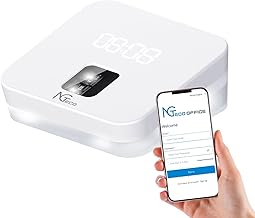 NGTeco Cloud Clocking in Machine, TC4 Fingerprint Time Clocks for Employees Small Business, Fingerprint Biometric Attendance System with Remote Control Software & iOS/Android App (0 Monthly Fee)