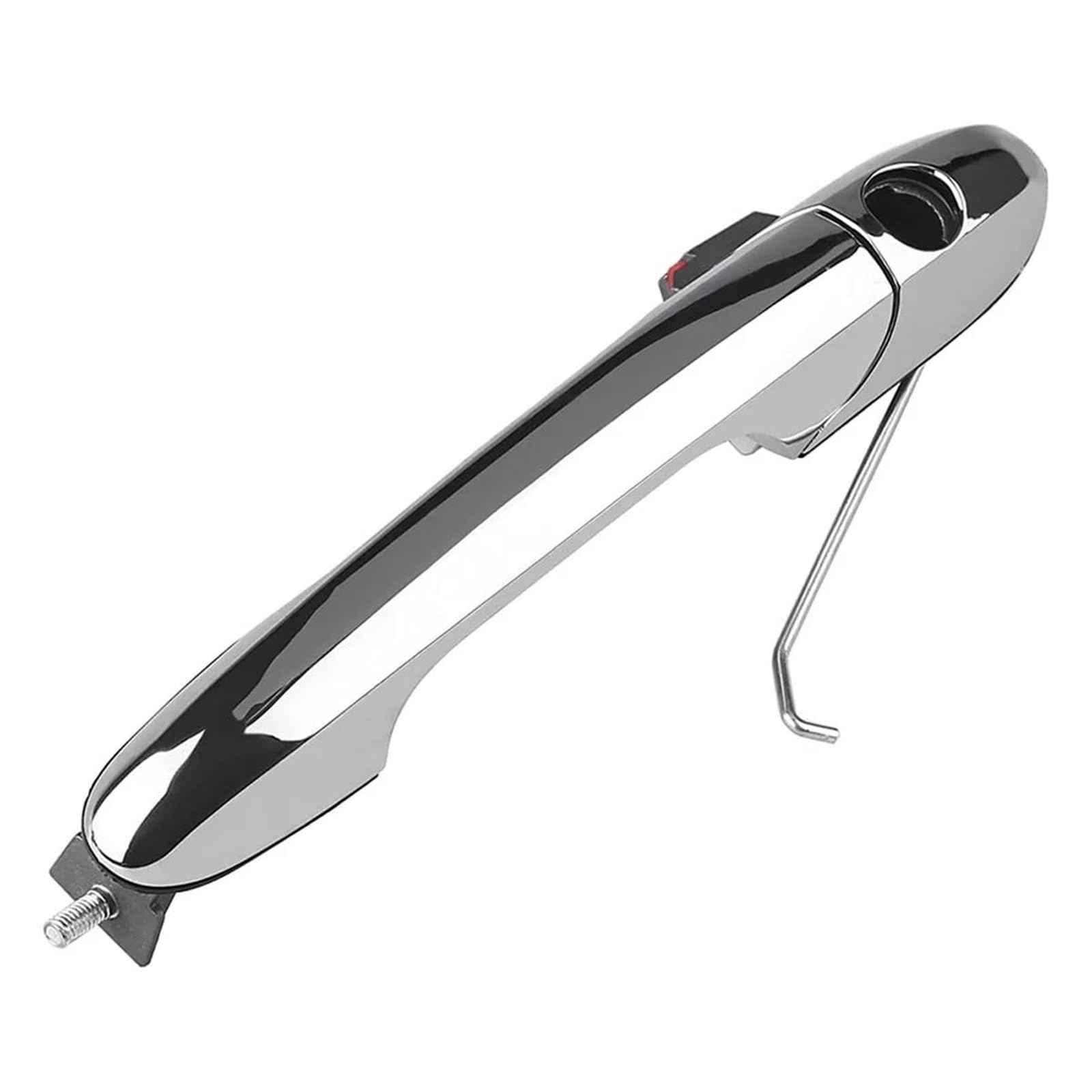 YESKIT Car Exterior Door Handle Chrome Left Driver Side Accessories for Fiat 500 2012-2019