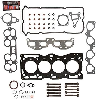 DETOTI MLS Full Head Gasket Set Head Bolts Kit Fit For 2002-2006 Nissan Altima Sentra 2.5L I4 DOHC Engine Code QR25DE Multi-layered Steel