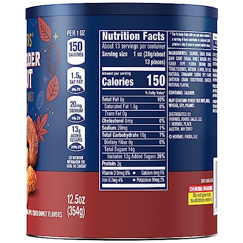 image for PLANTERS Apple Cider Donut Cashews, Cooking & Baking Nuts & Seeds, Fla