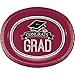 Creative Converting Oval Paper Platters, Burgundy