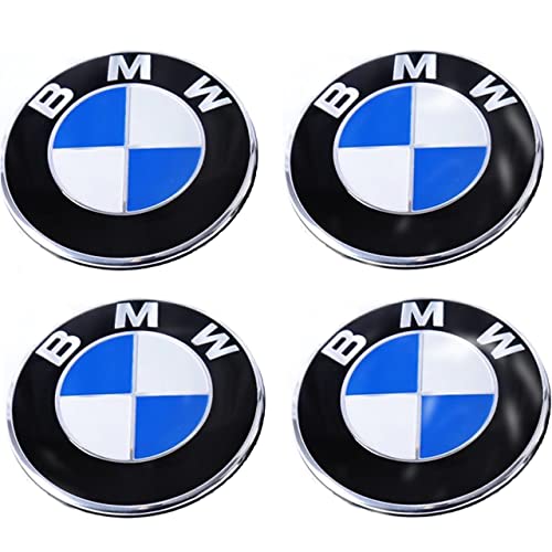 ⭐Contenuto della confezione: 4 coprimozzi in plastica ABS, Ø56 mm di diametro.
