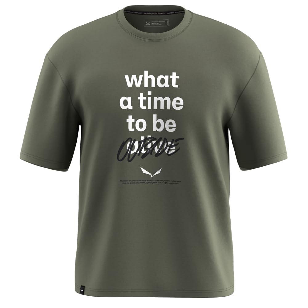 Salewa Herren Eagle Outside Loose T-Shirt M S/S Tee (1er Pack)