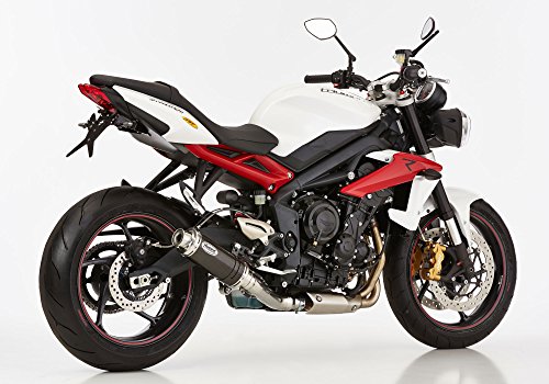 Échappement pour Street Triple RX 2013-2016 Échappement HURRIC sur PERSPORT SLIP ON