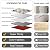 STICKGOO Arabesque Peel and Stick Backsplash Tile, Stick on Backsplash for Kitchen and Bathroom, Gold Wood Grain Marble Look PVC Mixed Metal Aluminum Mosaic Tiles(10 Sheets)