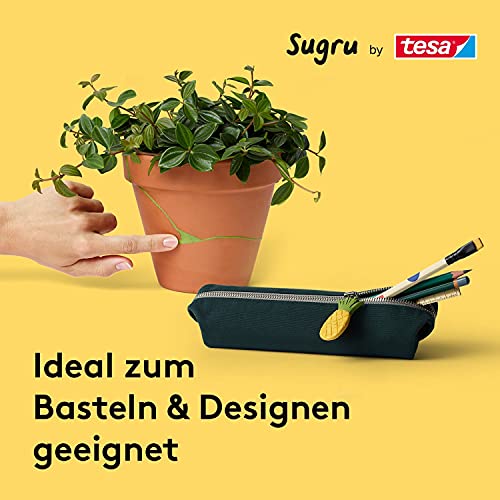 Sugru by tesa - Formbarer Allzweckkleber, 8er-Pack, 8 x 3,5 g, Schwarz & Weiß - vielseitige Klebeknete - zum Dekorieren, Kleben, Reparieren und für kreative DIY-Anwendungen