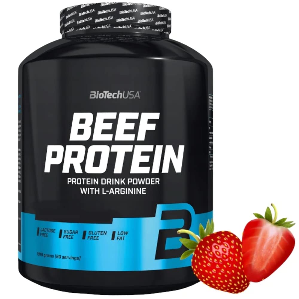BiotechUSA Protéine de boeuf BiotechUSA Sachet de 500 g de vanille et cannelle