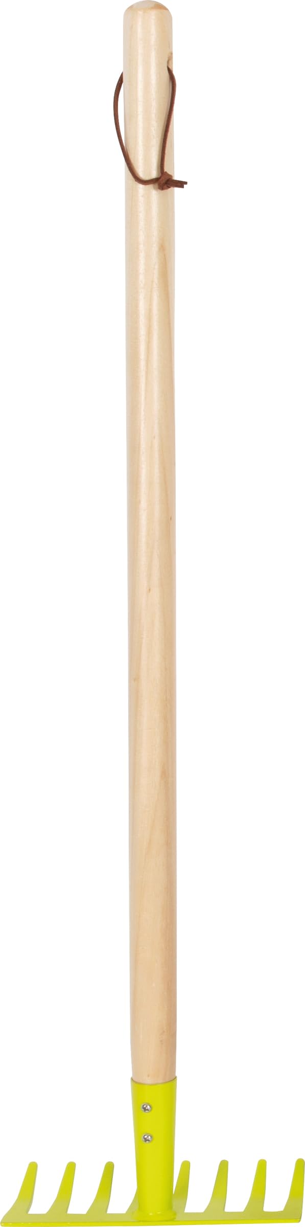 small foot Râteaux, Lot de 6, Vert, en Bois et métal, Outil pour Enfants dès 3 Ans, 12544