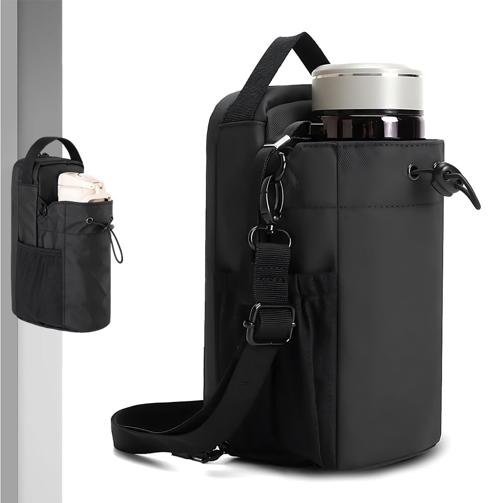 Borsa Magnetica Palestra, Accessori Palestra Portaborraccia con Tasche, Grande Capacità Porta Bottiglie Acqua Portatazze Magnetico per Bottiglia Cellulare Fitness Sport