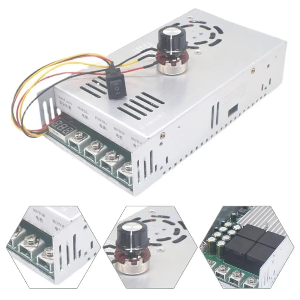 Réducteur de moteur 200 A CC PWM haute marche marche arrière 12-48 V 200 A-S2 linéaire sous charge
