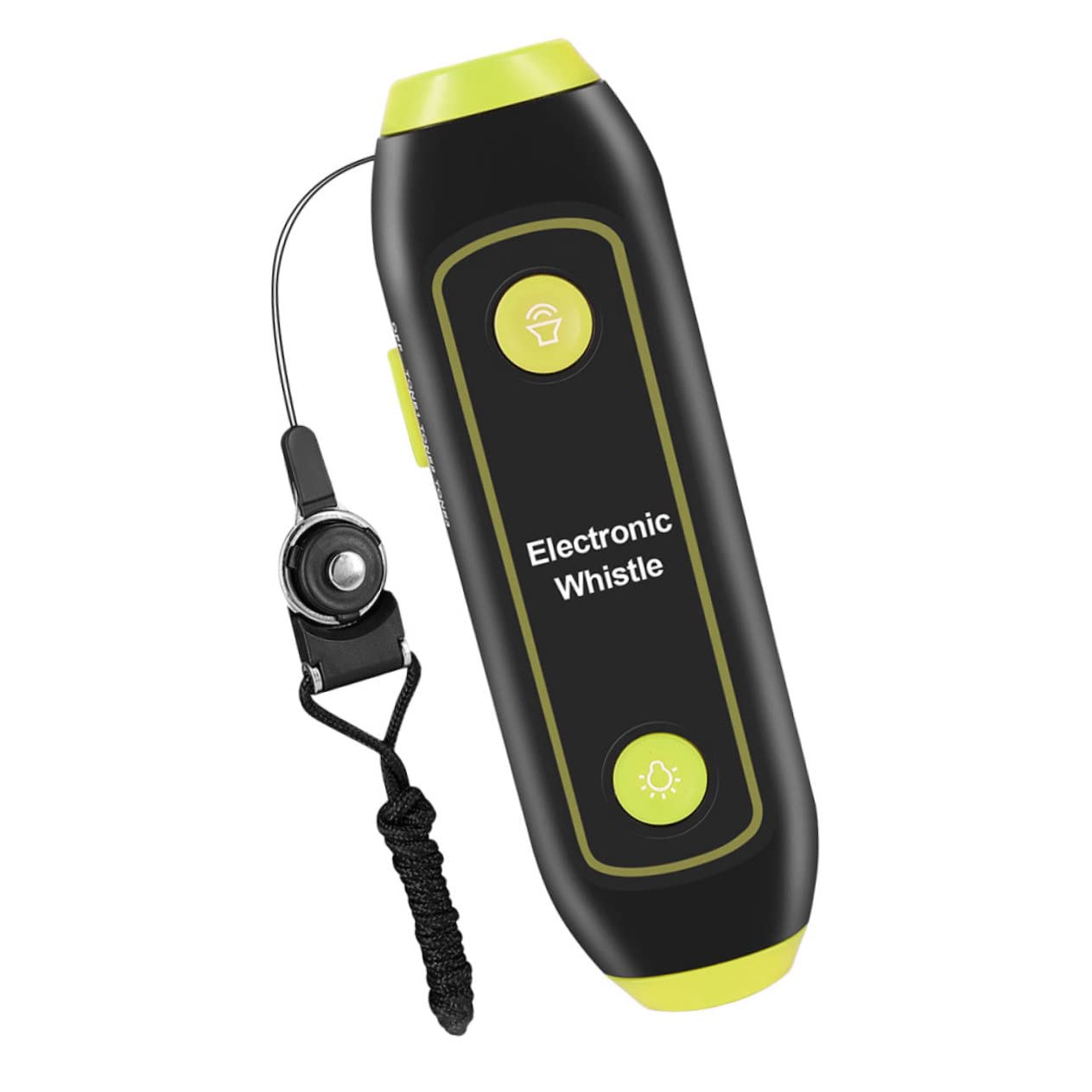 WOONEKY fischio elettronico Torcia Multifunzione Torcia elettrica SOS fischio dell'allenatore fischio di pallavolo Fischietto elettronico per Allenatori fischio per Gli Allenatori ABS